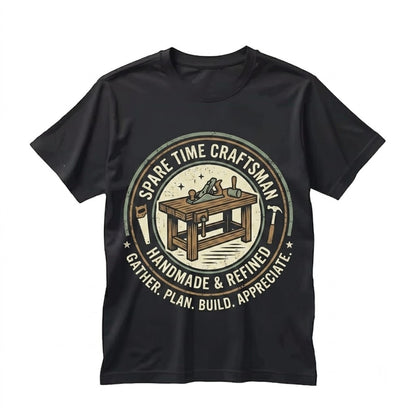 Funny Woodworker Gift Things I Do In My Spare Time Woodcraft Carpentry Graphic Unisex TShirt