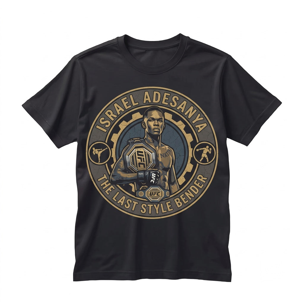 Israel Adesanya The Last Stylebender MMA Fighter Graphic Fan Apparel Unisex TShirt