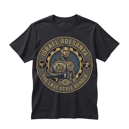 Israel Adesanya The Last Stylebender MMA Fighter Graphic Fan Apparel Unisex TShirt