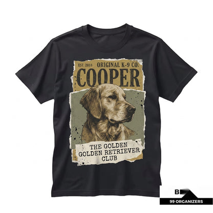 Custom Pet Photo and Name Portrait, Personalized Dog Cat Mom Memorial Gift Unisex TShirt