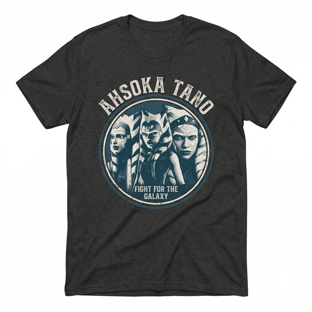 Vintage Ahsoka Tano Retro Graphic Galactic Clone Rebel Space Fan Apparel Unisex TShirt