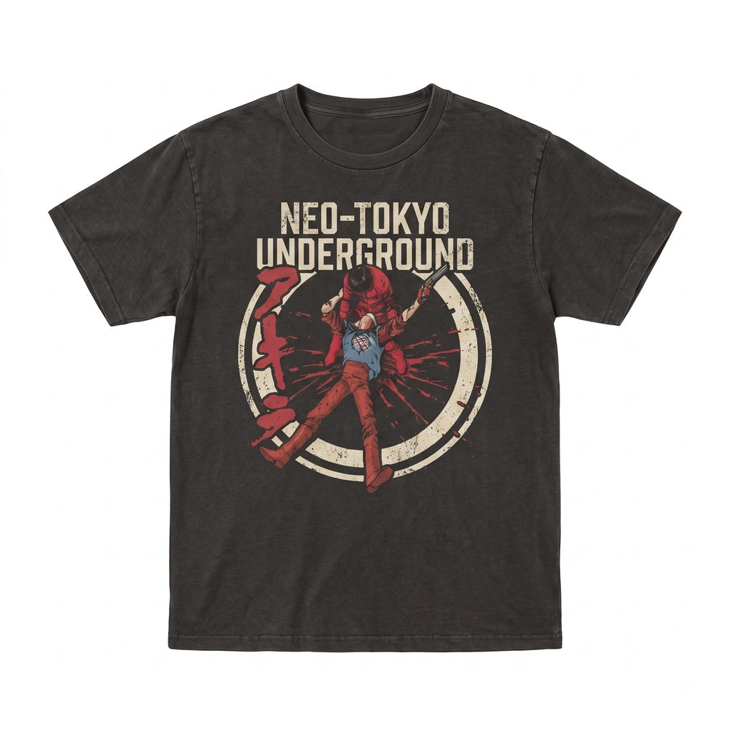 Kaneda Tetsuo Retro 80s Japanese Manga Cyberpunk Graphic Unisex TShirt