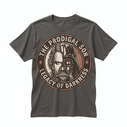 Vintage Retro Sci-Fi Villain Graphic Apparel Dark Lord Skywalker Cotton Unisex TShirt