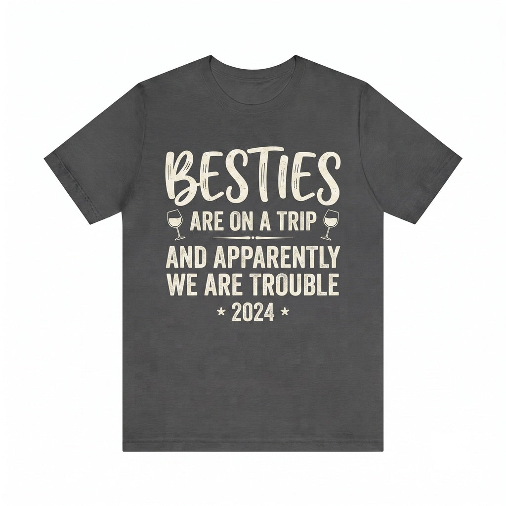 Besties Trip Vacation 2025 Racerback Tank Top Unisex TShirt
