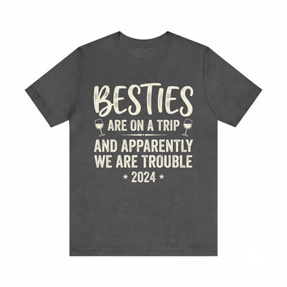 Besties Trip Vacation 2025 Racerback Tank Top Unisex TShirt