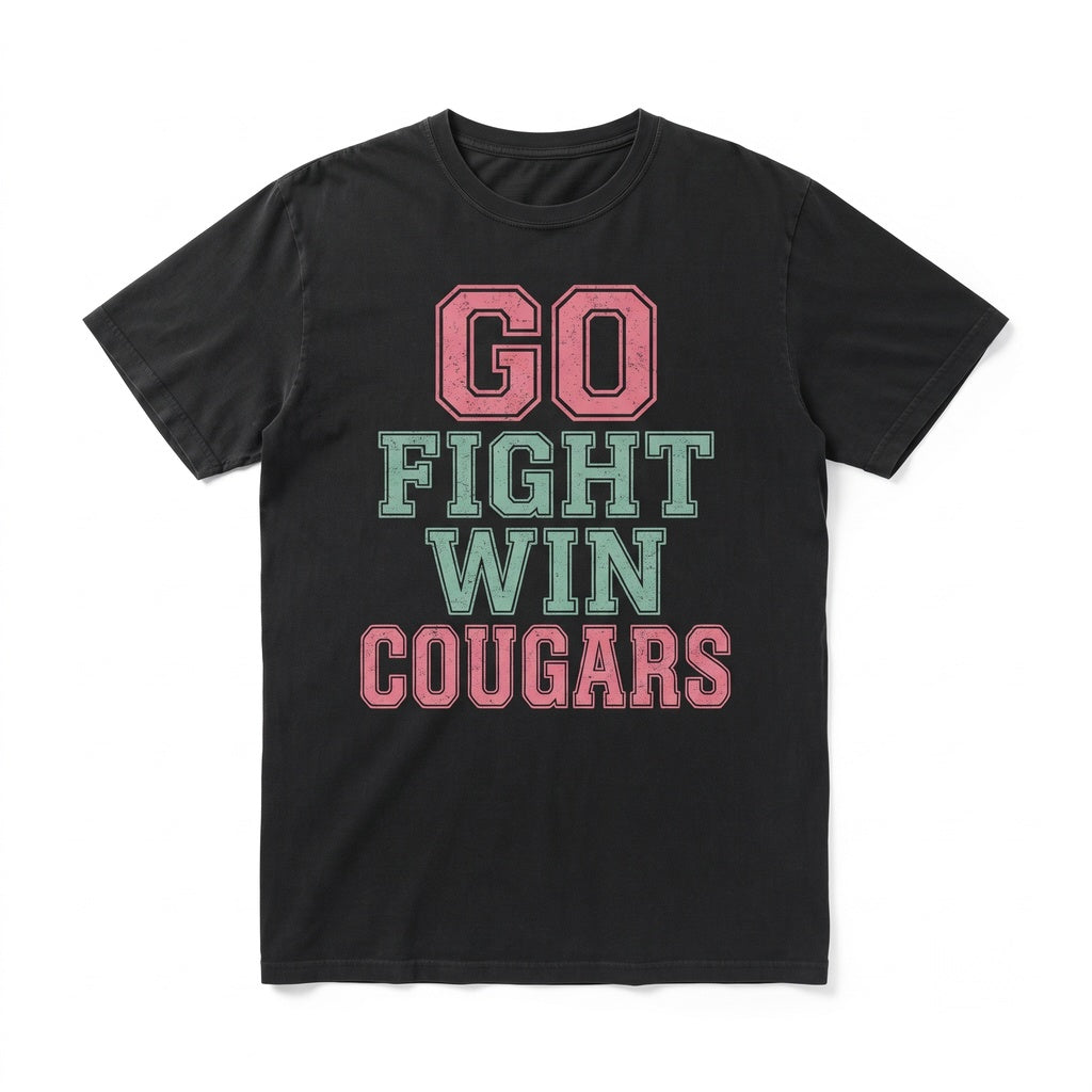Vintage Mascot School Spirit Game Day Logo Tailgate Fan Back To College Gift Unisex TShirt