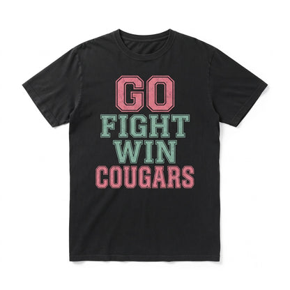 Vintage Mascot School Spirit Game Day Logo Tailgate Fan Back To College Gift Unisex TShirt
