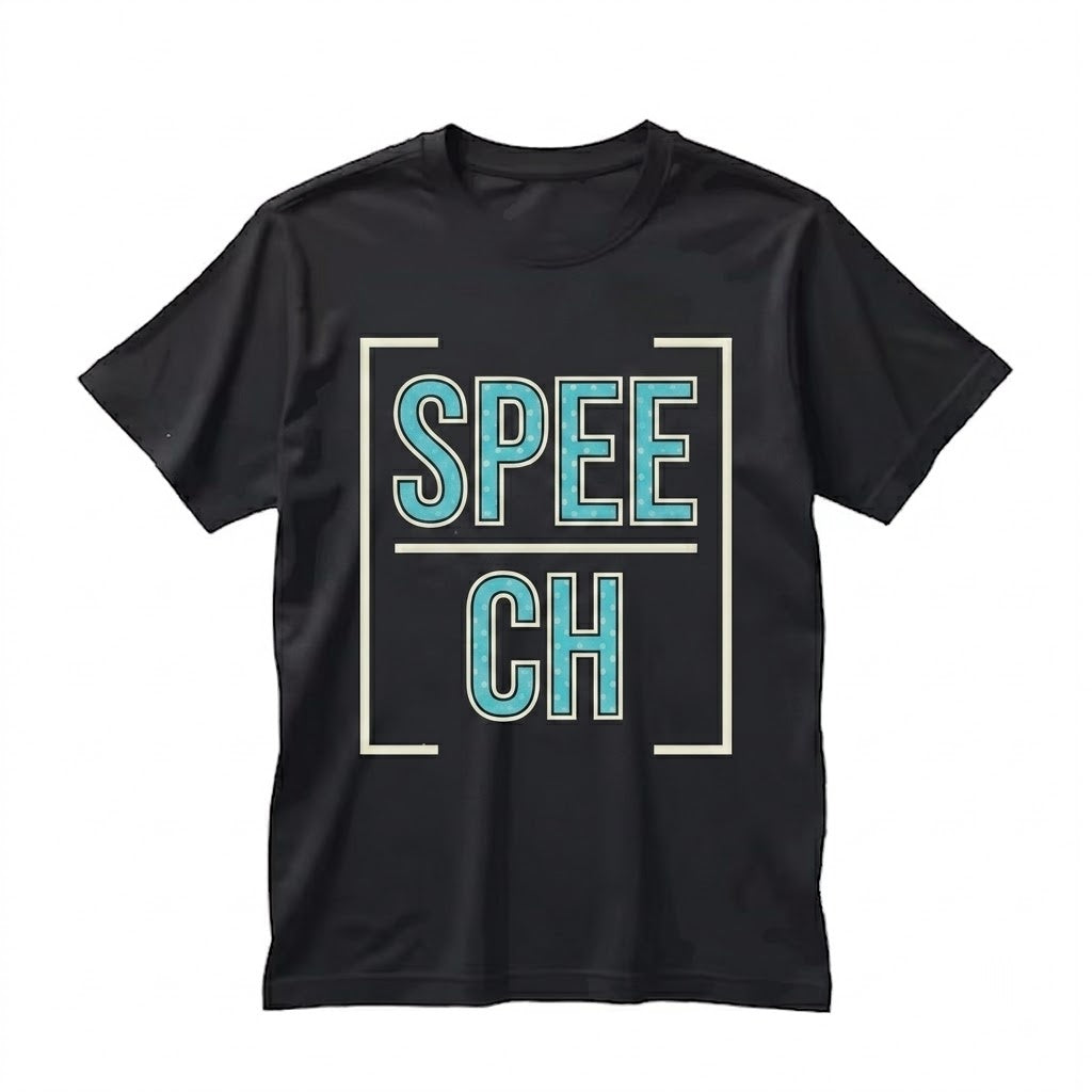 Cute Speech Language Pathologist SLP Communication Specialist Your Words Matter Gift Unisex TShirt