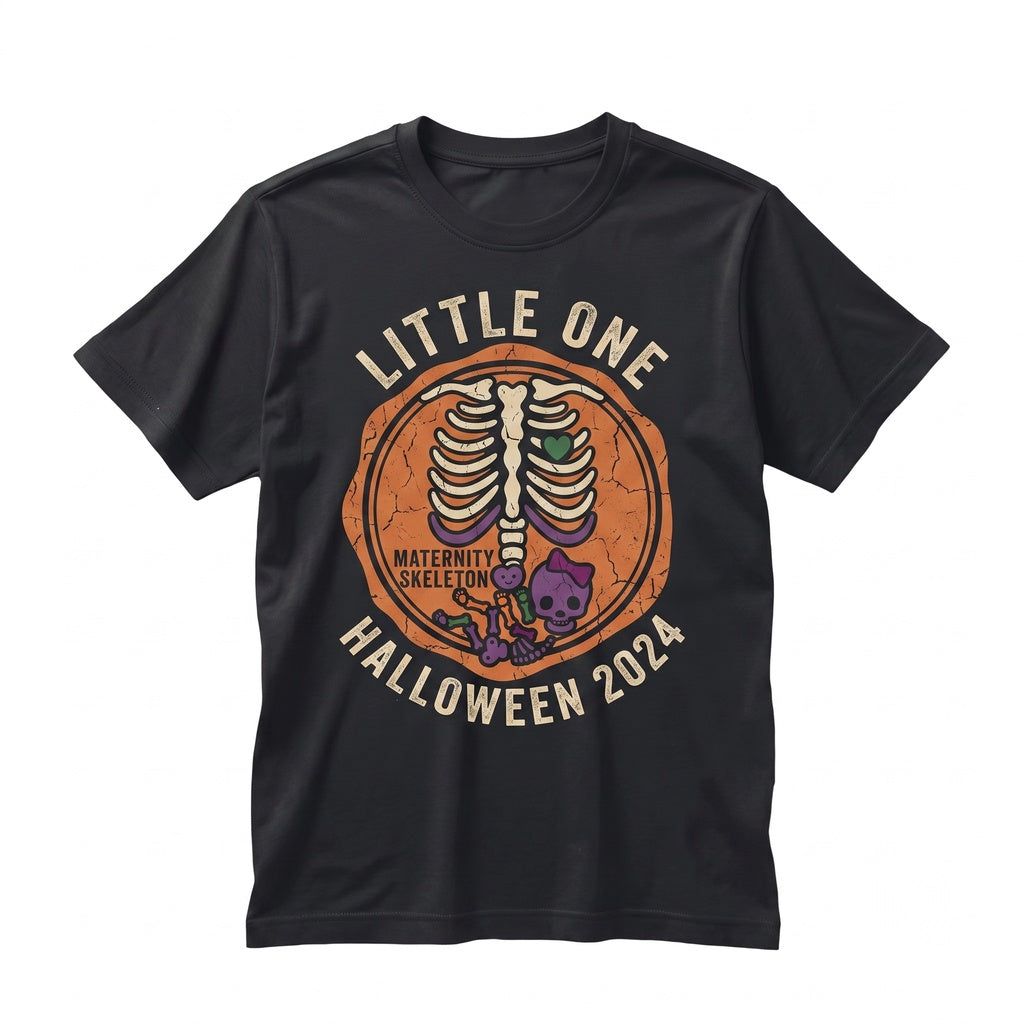 Skeleton Halloween Maternity Pregnancy Announcement MommySkeleton Halloween Maternity Pregnancy Announcement 2026 Mommy To Be