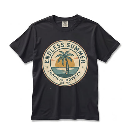 Take Me Where Summer Never Ends Beach Vacation Holiday Trip Vibes Graphic Unisex TShirt