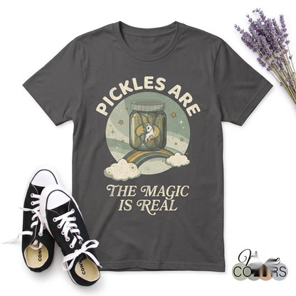 Pickles Are Magical Funny Unicorn Pickle Lover Cucumber Cute Birthday Present Halloween Party Costume Novelty Graphic Unisex