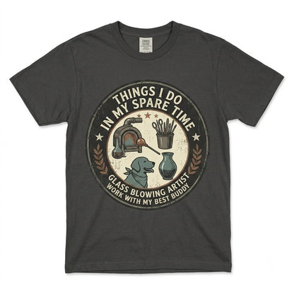 Glassblowing Colorful Graphic Lampworking Artist Apparel, Unisex TShirt