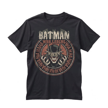 Vintage Bat Graphic Cotton Abstract Print Mens Summer Outfits Unisex TShirt