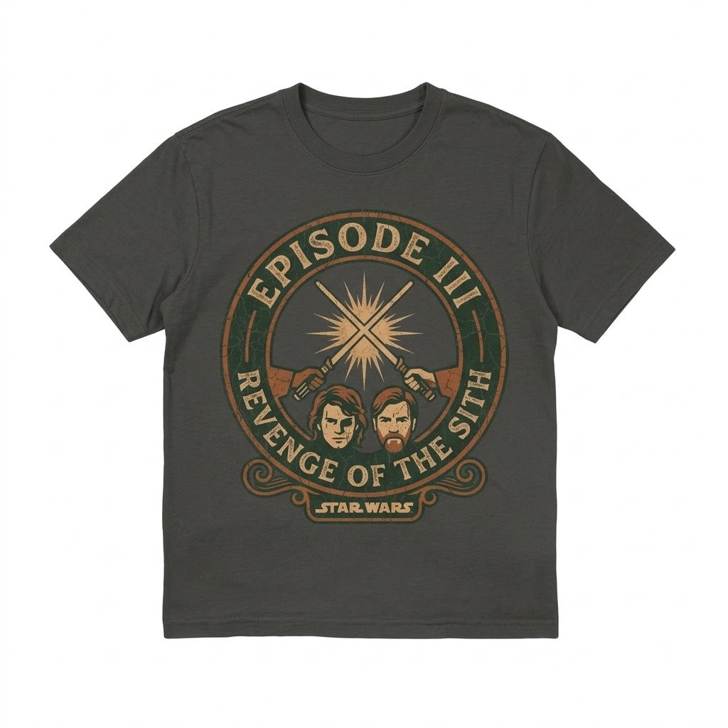Vintage Cinema Poster Oversized Graphic Cotton Apparel, Retro Film Lover Gift Unisex TShirt