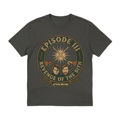 Vintage Cinema Poster Oversized Graphic Cotton Apparel, Retro Film Lover Gift Unisex TShirt