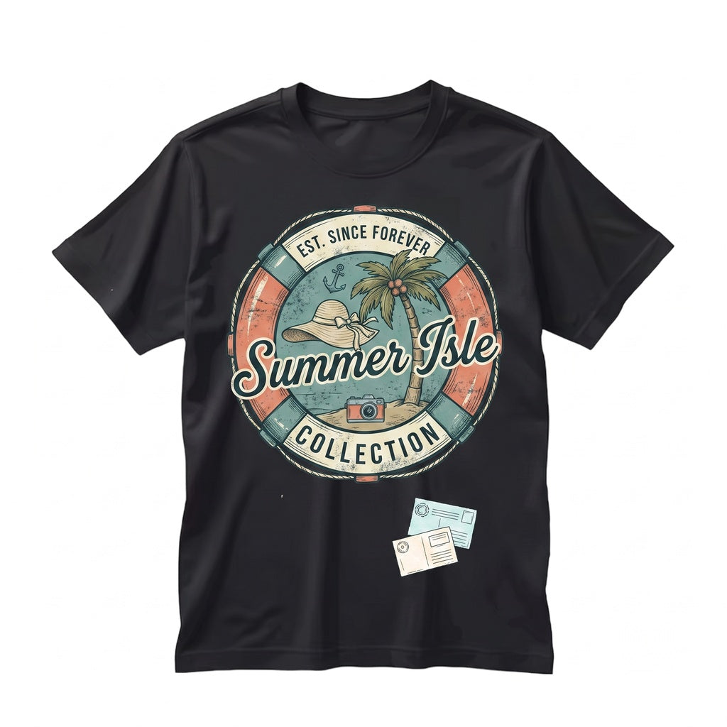Beach Vibes Summer Vacation Mode Holiday Trip Cruising Graphic Unisex TShirt