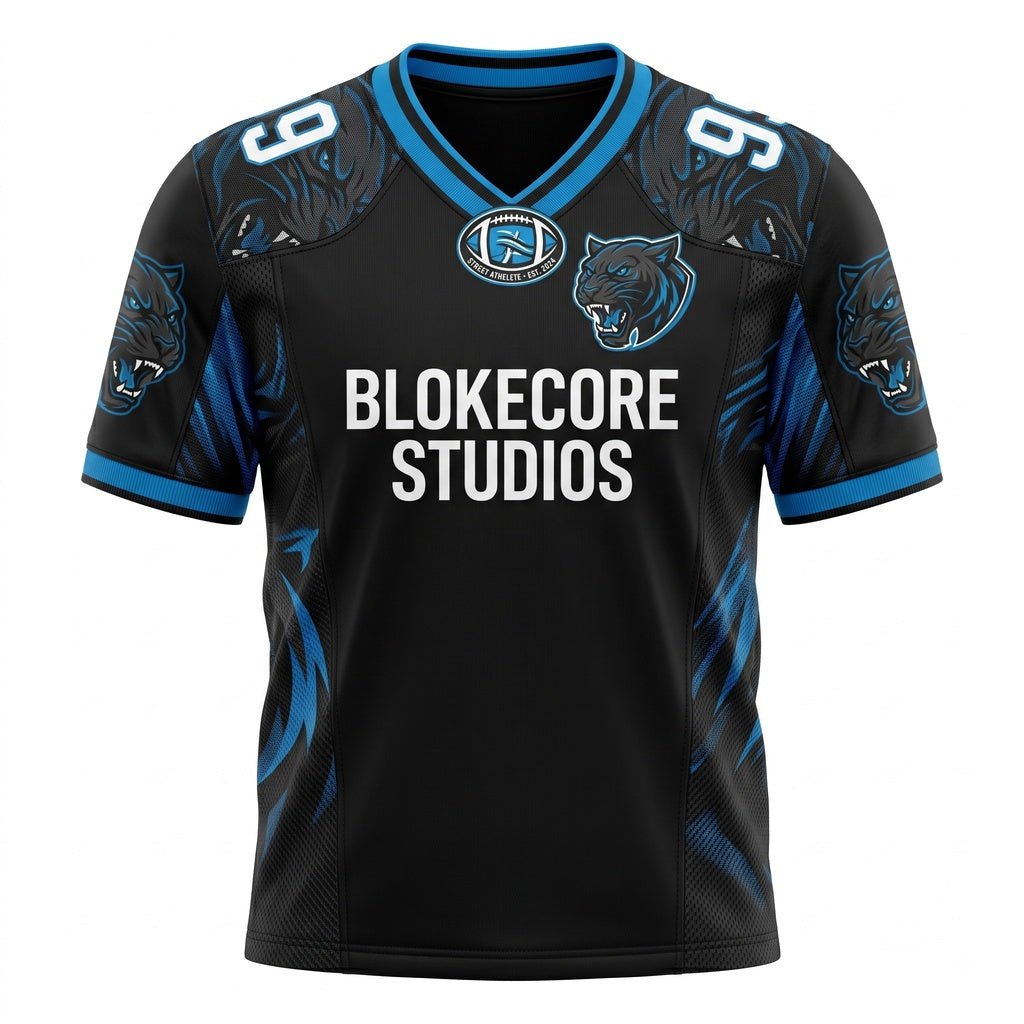 Unisex Breathable Stitched Football Fan Jersey - Lightweight Game Day Athletic Shirt