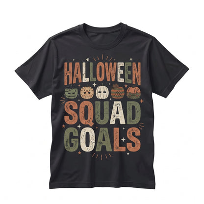Vintage Spooky Halloween Horror Pumpkin Cute Scary Retro Fall Movie Character Graphic Unisex TShirt