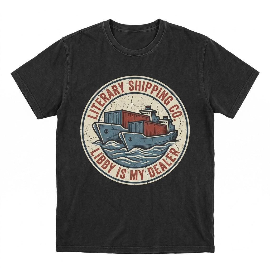 Embroidered Bookish Library App Dealer Cozy 1717 Ebook Reader Gift Unisex TShirt
