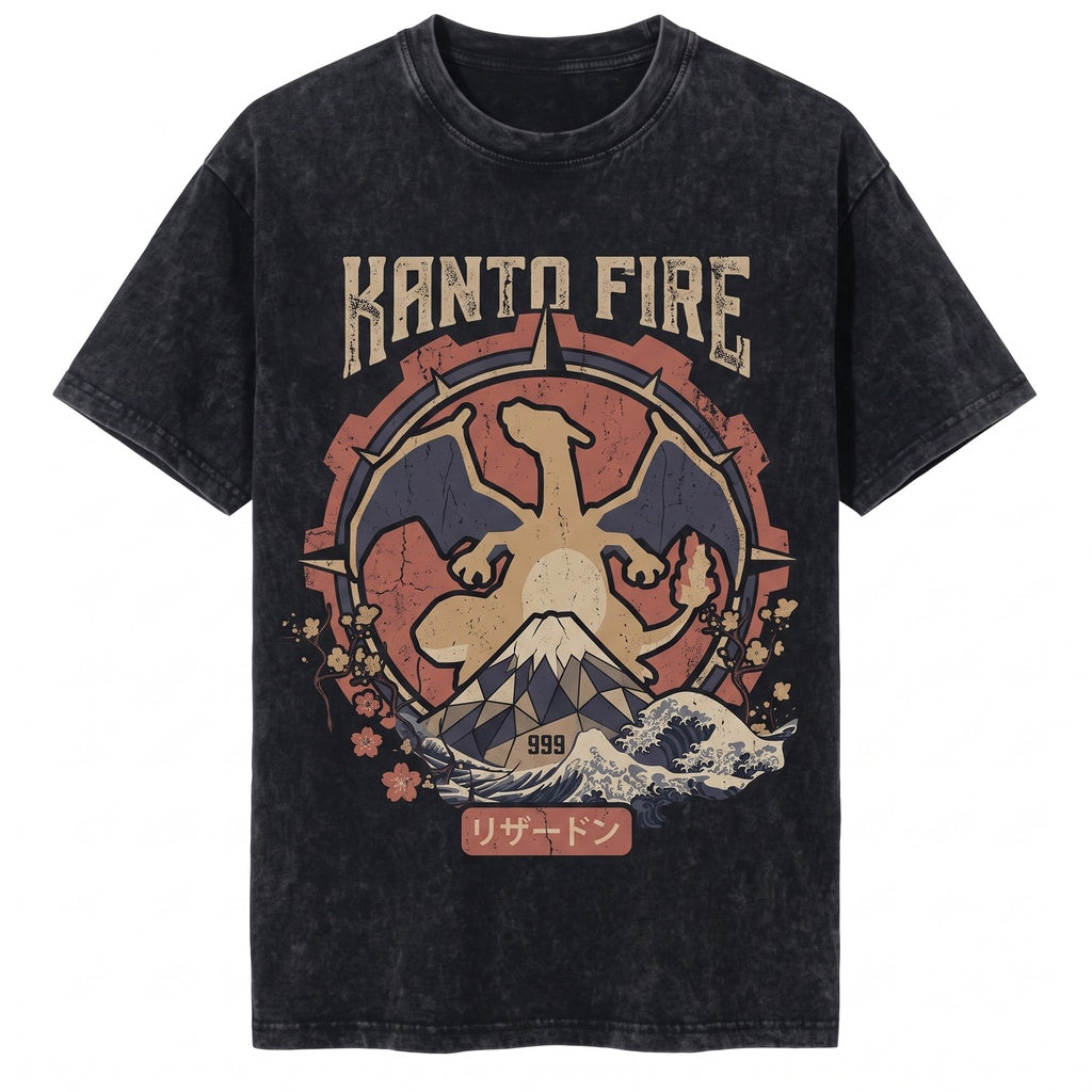 Fire Dragon Graphic Tank Top Japanese Vintage Y2K Retro Streetwear Sleeveless Unisex TShirt
