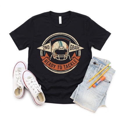 Second Grade Football Jersey Back to School Apparel Unisex TShirt
