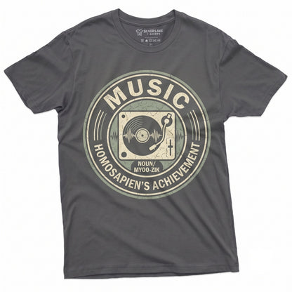Music Definition Teacher Gift Musician Birthday Band Lover Apparel Unisex TShirt