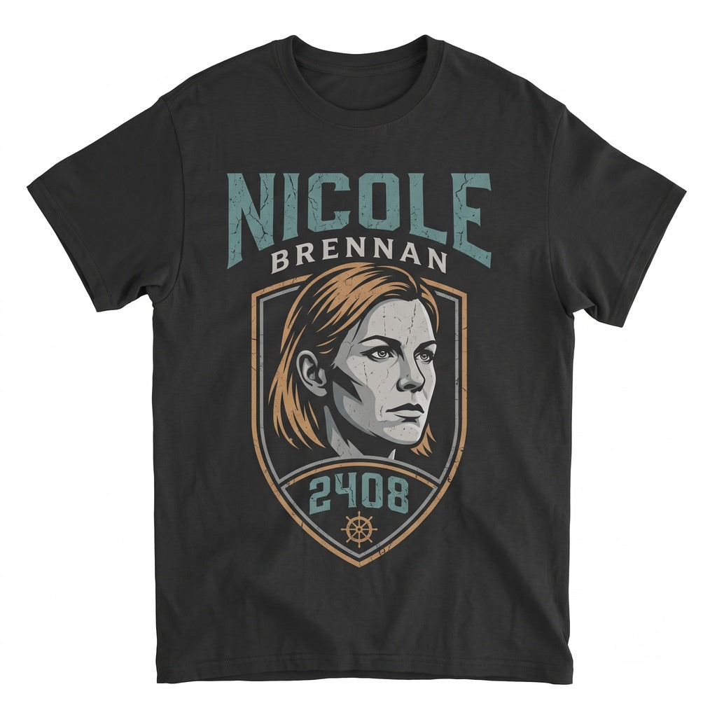 Nicole Brennan Ishimura Medical Officer Sci-Fi Horror Video Game Graphic Tragic Heroine Survivor Fan Apparel Unisex TShirt