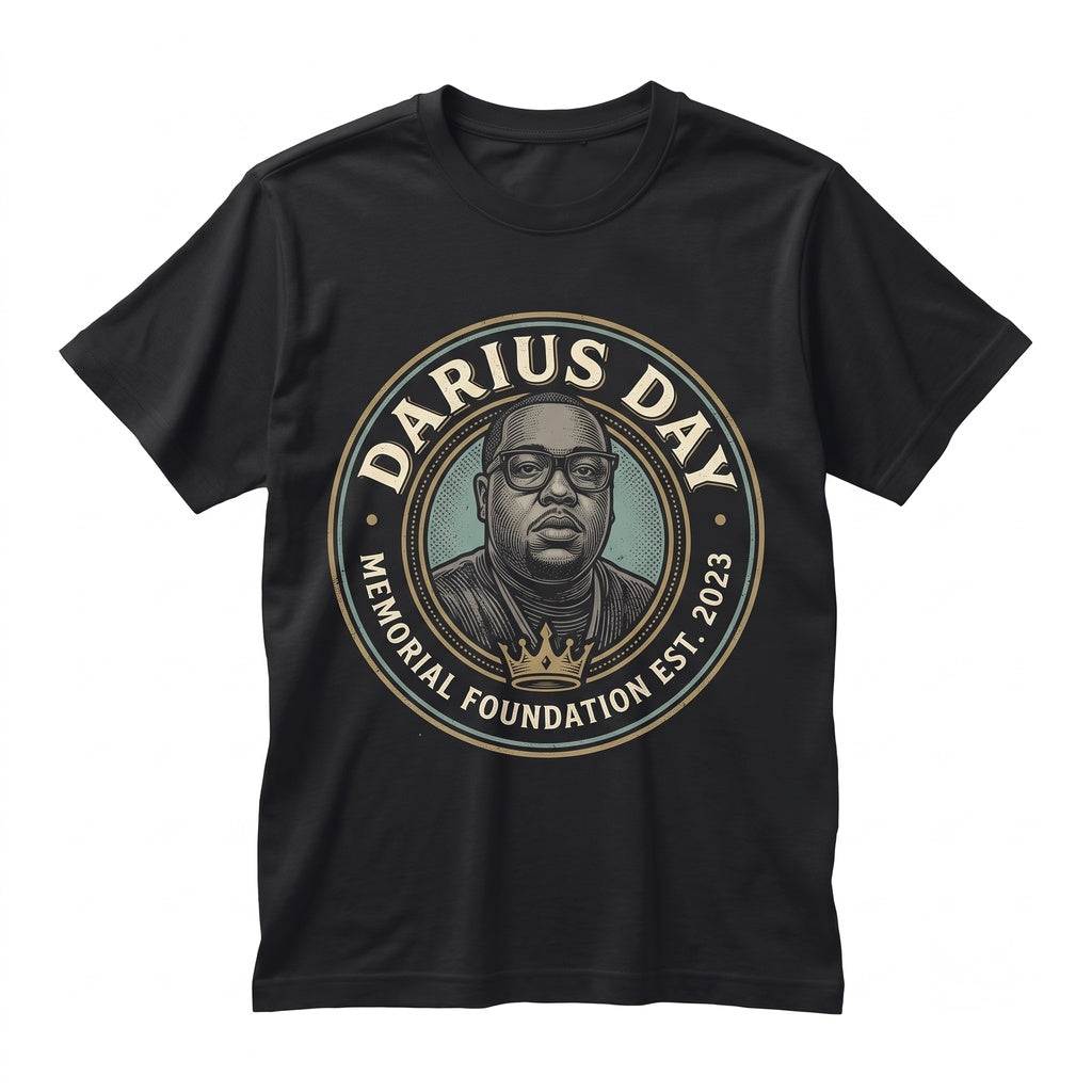 Vintage Darius Day Graphic Apparel, Retro Gift for Men Women Unisex TShirt