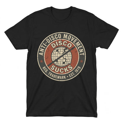Disco Sucks Vintage 1970s Retro Rock Music Graphic Demolition Fan Unisex TShirt
