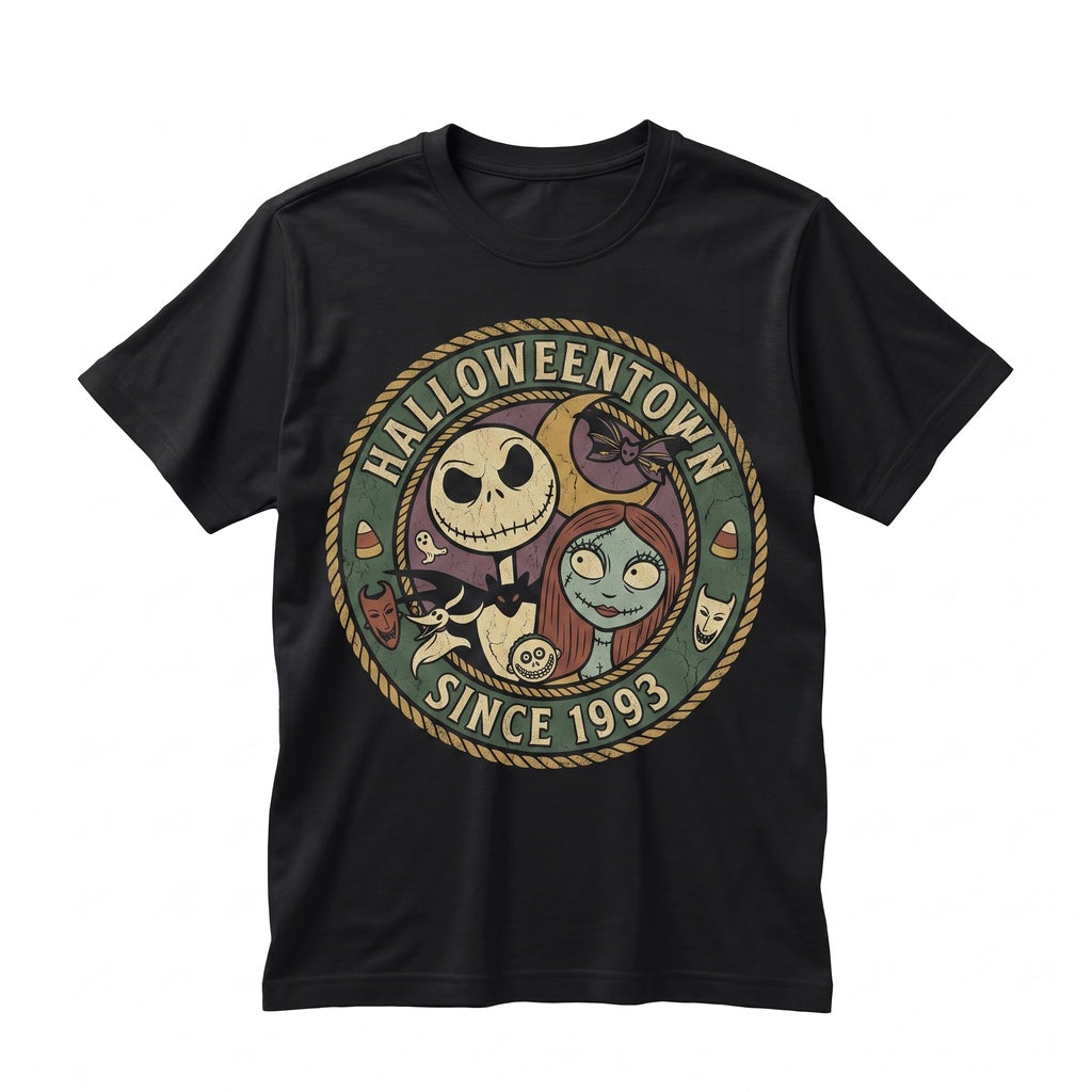 Retro Coquette Halloween Bow Pumpkin King Ragdoll Spooky Fall Family Party Graphic Unisex TShirt