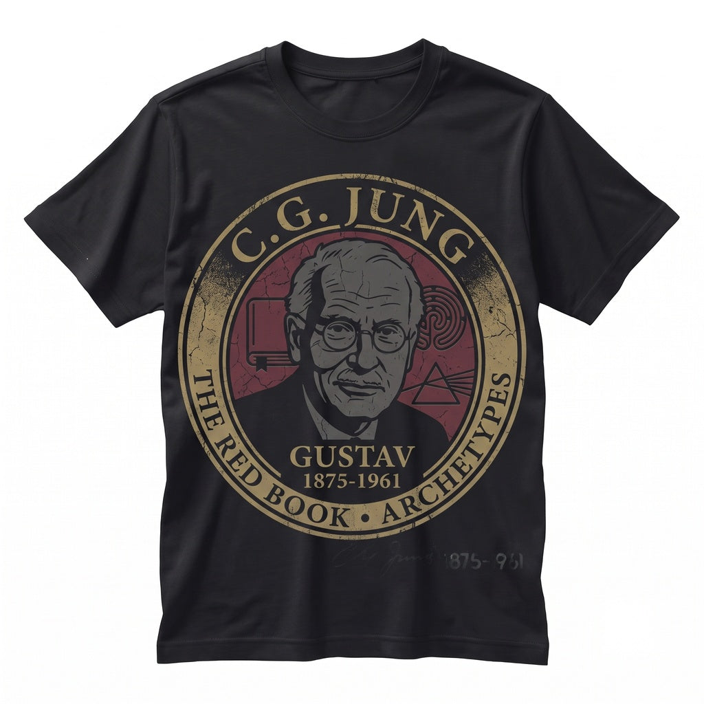 Carl Jung Vintage 90s Bootleg Lightning Psychology Philosophy Graphic Gift Unisex TShirt