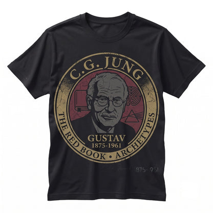 Carl Jung Vintage 90s Bootleg Lightning Psychology Philosophy Graphic Gift Unisex TShirt
