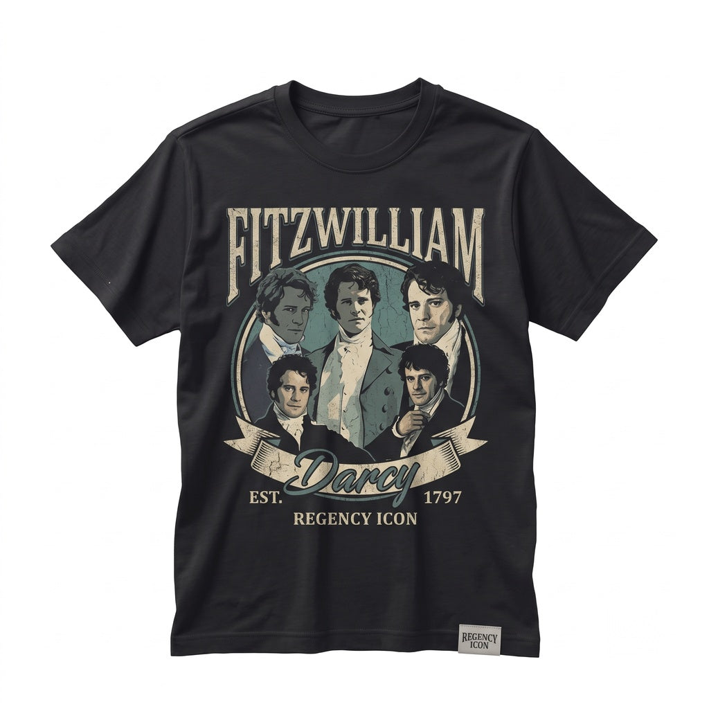 Fitzwilliam Darcy Vintage Unisex TShirt Gift For Woman And Man Timnas FD