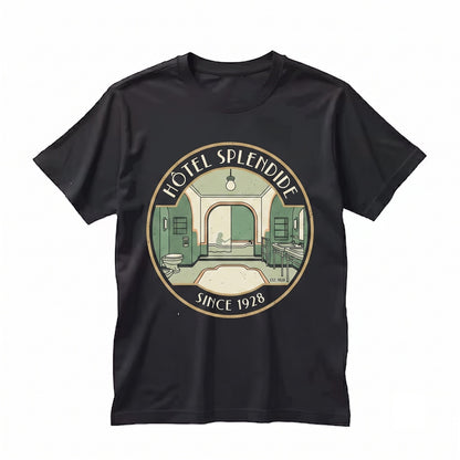 Overlook Hotel Room 237 Creepy Horror Movie Bathroom Wall Art Vintage Funny Restroom Graphic Unisex TShirt