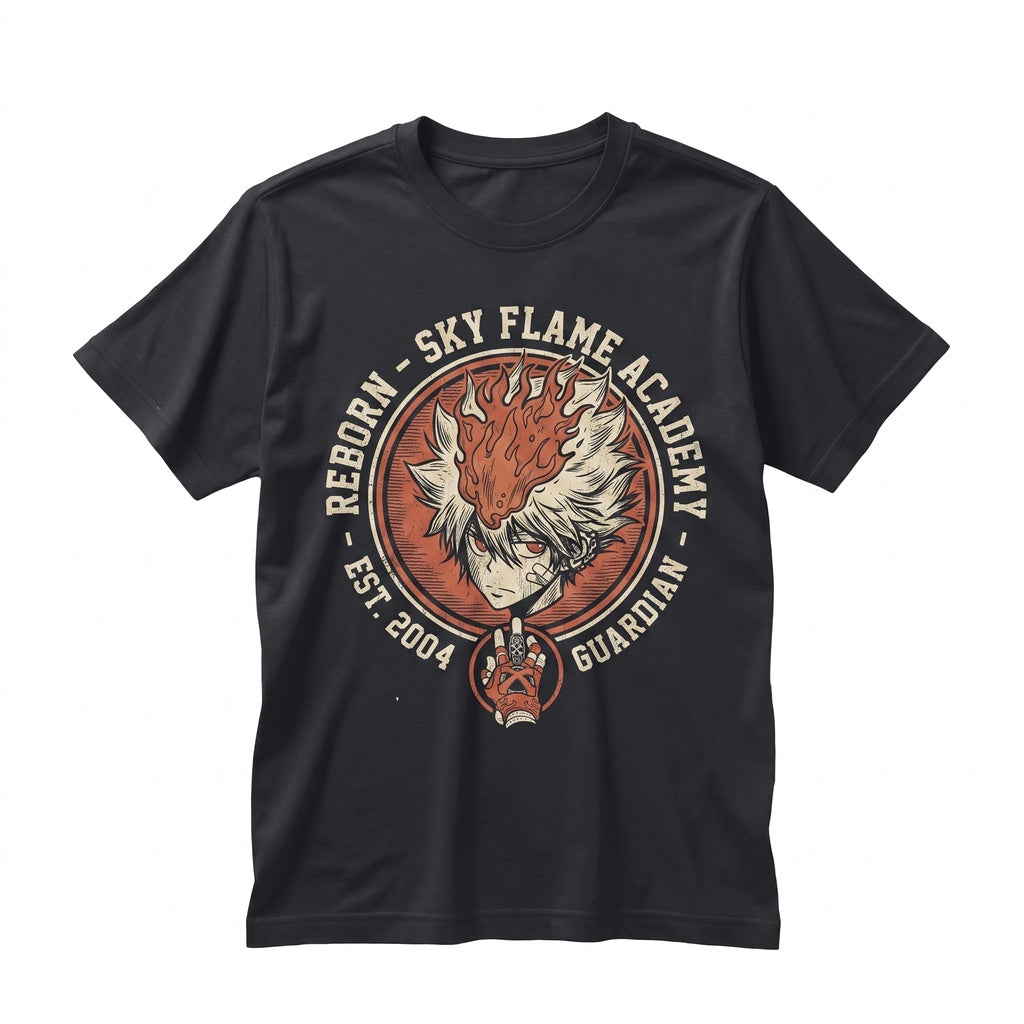Japanese Harajuku Streetwear Flame Graphic 100% Cotton Short Sleeve Unisex TShirt