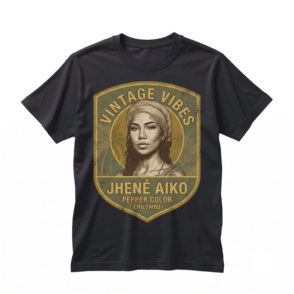Jhené Aiko Vintage R&B Soul Apparel Music Merch Unisex TShirt