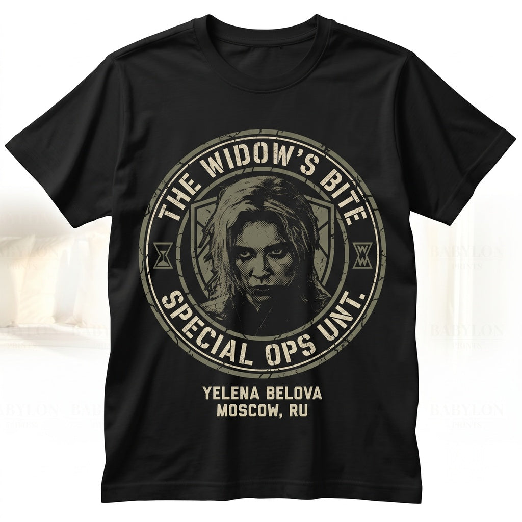Vintage Yelena Belova Retro Comic Superhero Graphic Apparel, Thunderbolts Fan Merch Top, Unisex TShirt