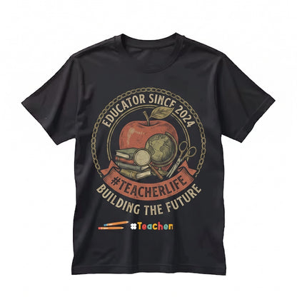 Love Teacher Life Appreciation Gift School Pre-K Elementary Day Unisex TShirt