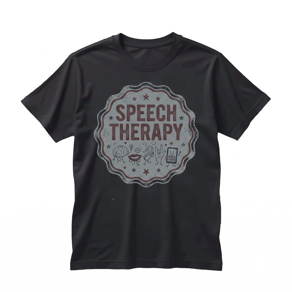 Speech Therapy Spring Floral Graduation Gift SLP Pathologist Appreciation Unisex TShirt
