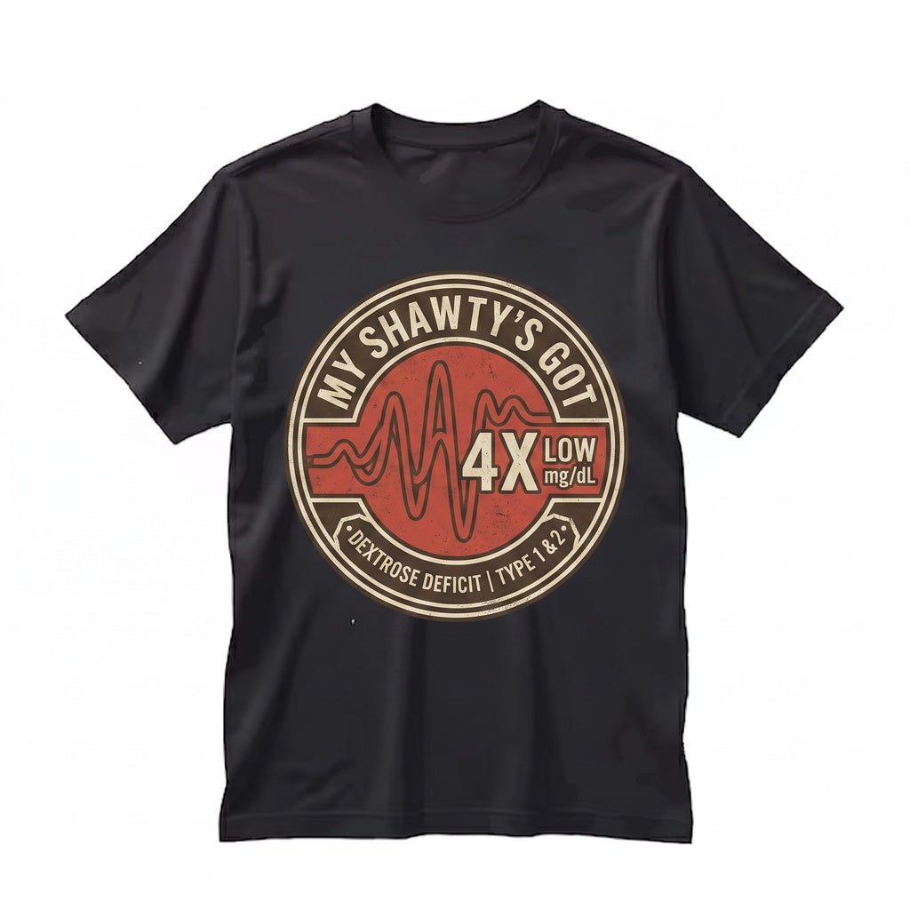 Funny Diabetes Awareness Diabetic Support Humor Graphic Gift for Men Unisex TShirt