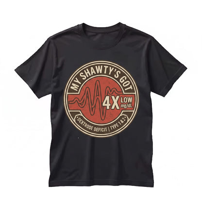 Funny Diabetes Awareness Diabetic Support Humor Graphic Gift for Men Unisex TShirt