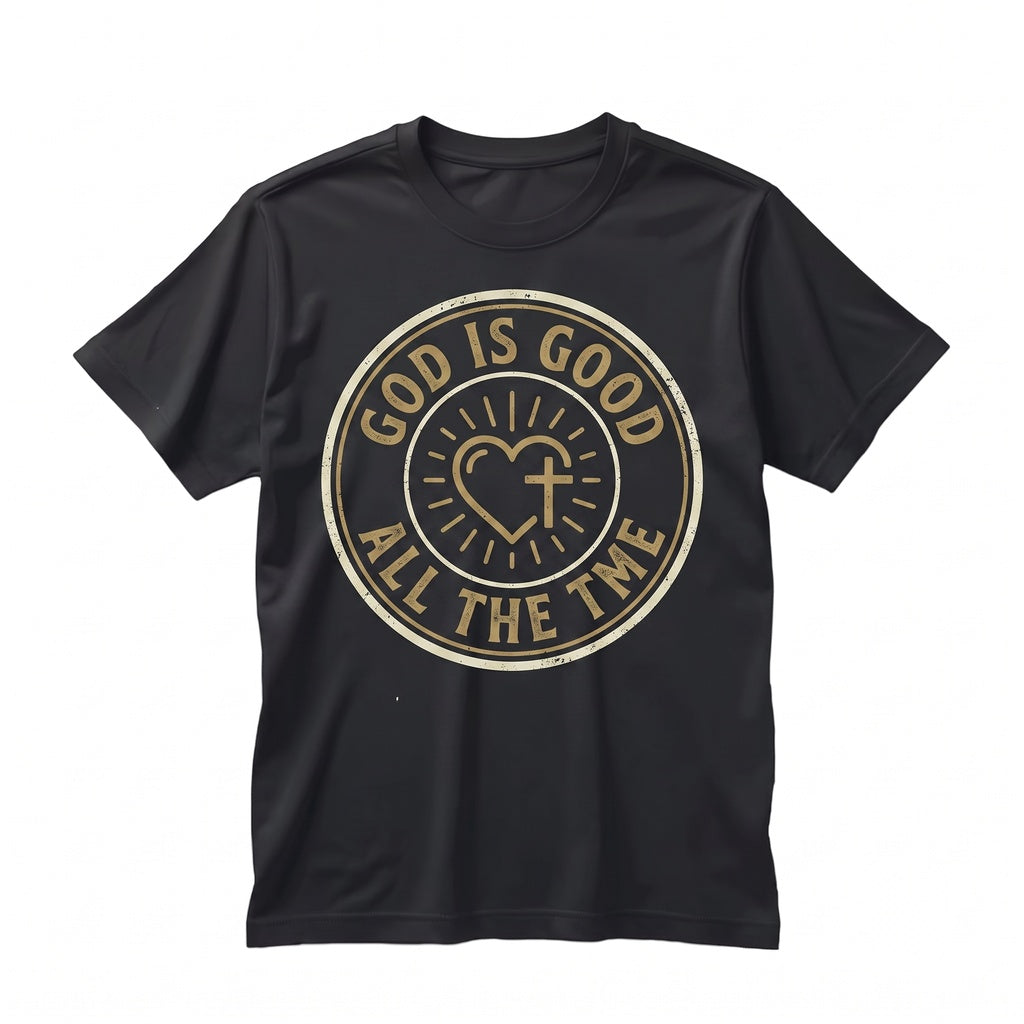 God Is Good All The Time Cute Christian Faith Teen Girls Women Unisex TShirt