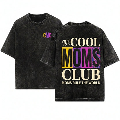 Cool Mama Social Club Life Mothers Day Gift Unisex Wash T-Shirt