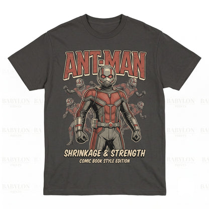 Vintage Ant-Man Superhero Graphic Retro Quantum World Fan Gift Unisex TShirt