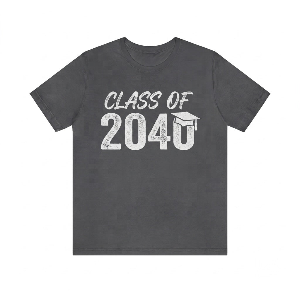 Class of 2040 Kindergarten Graduation Future Senior Back to School First Day Gift Unisex TShirt