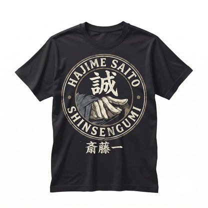 Japanese Ronin Swordsman Anime Fan Jersey Short Sleeve Unisex TShirt