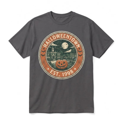 Spooky College 1998 Retro Autumn Graphic Apparel Unisex TShirt
