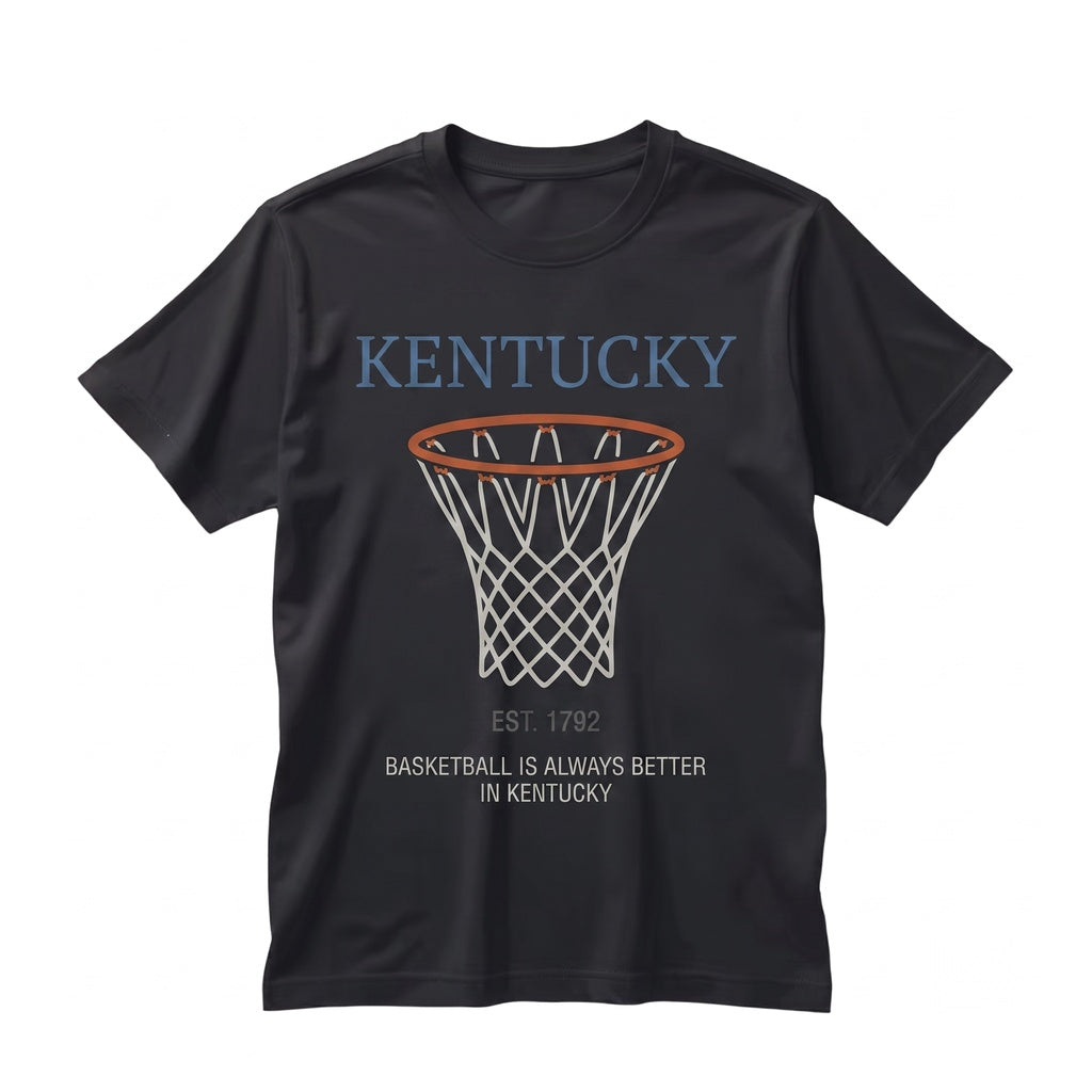 Kentucky Retro Basketball Game Day Graphic Sports Unisex TShirt