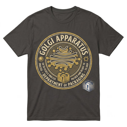 Golgi Apparatus Packed And Ready To Ship Vintage Cell Biology Teacher Gift Science Graphic Unisex TShirt