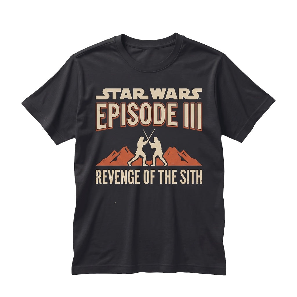 Vintage Sci-Fi Battle Graphic Sweatshirt, Retro Jedi Knight Duel Galaxy Vacation Apparel, Unisex TShirt